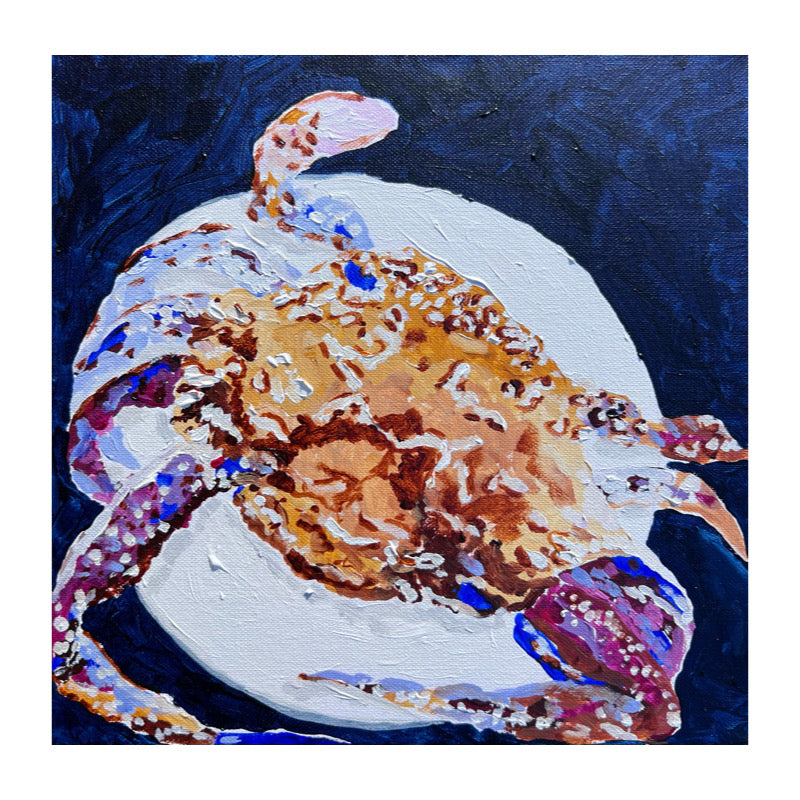 Blue Swimmer Crab By Alexandra Strong