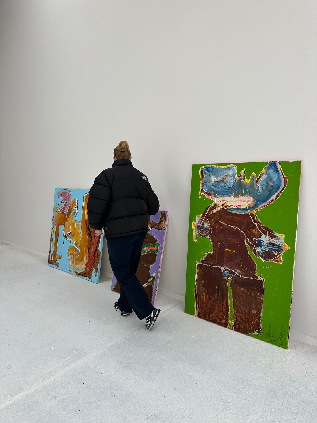 Green Portrait By Gelbell