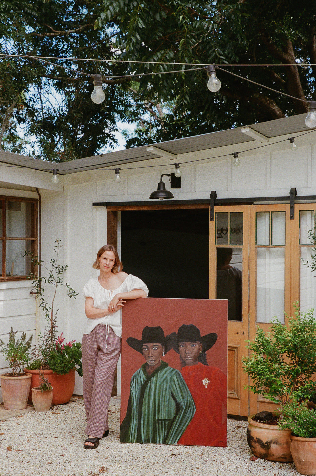 Cowgirls In Pearl By Hattie Zampa