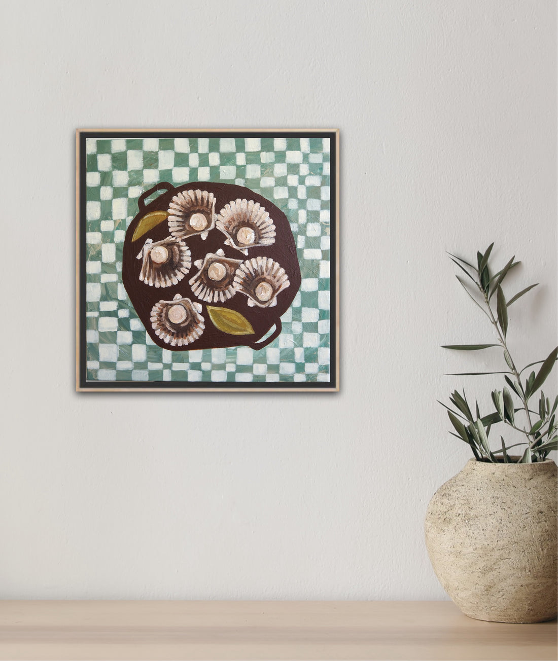 Seaside Scallops by Aleisha Hobson