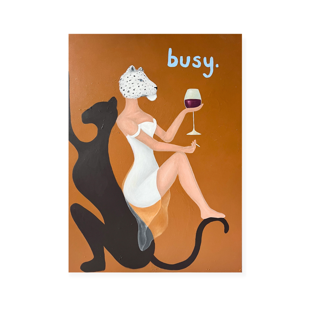 Busy by Jasmine Forcadilla