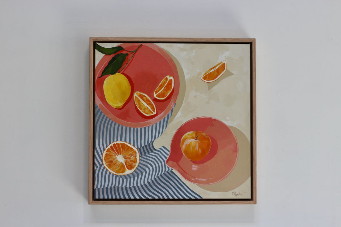 The Neighbours Oranges By Cat Gerke - SOLD